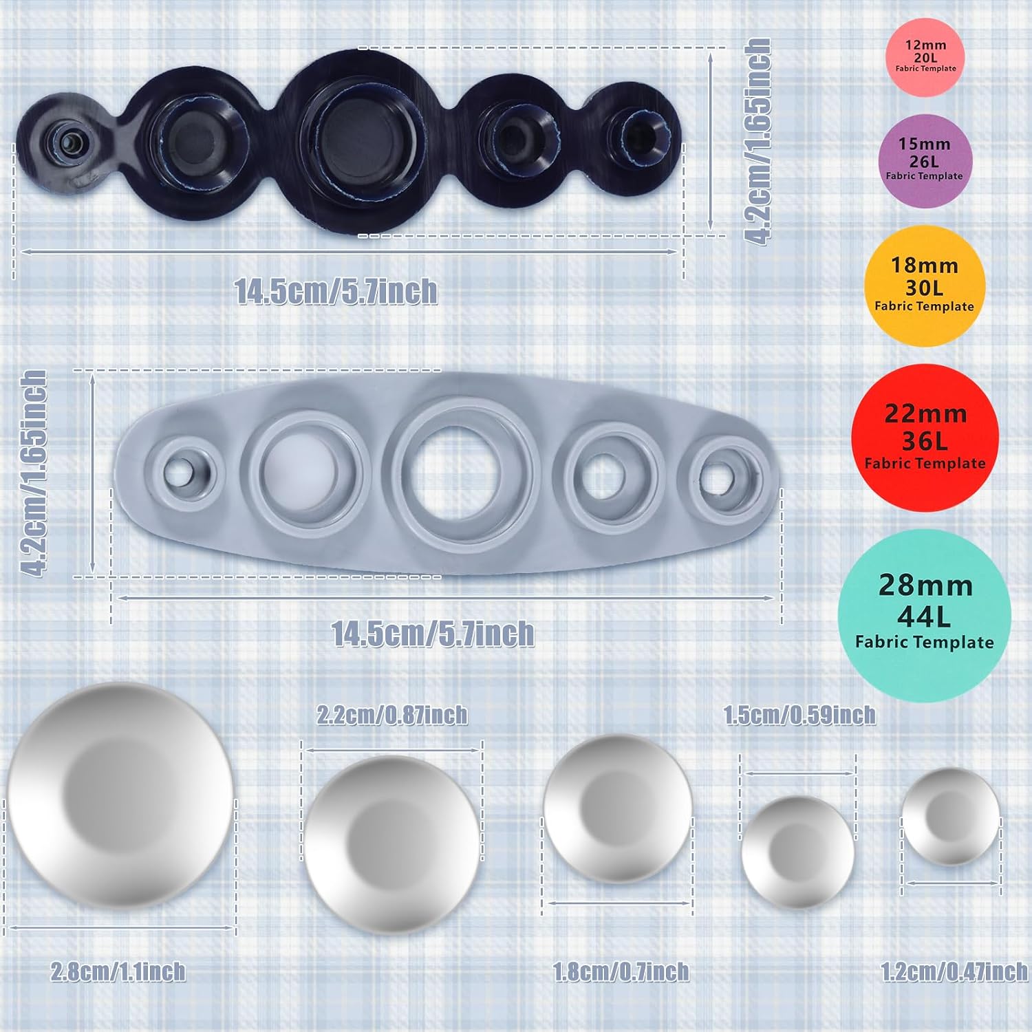 Cover button kit gallery image 2
