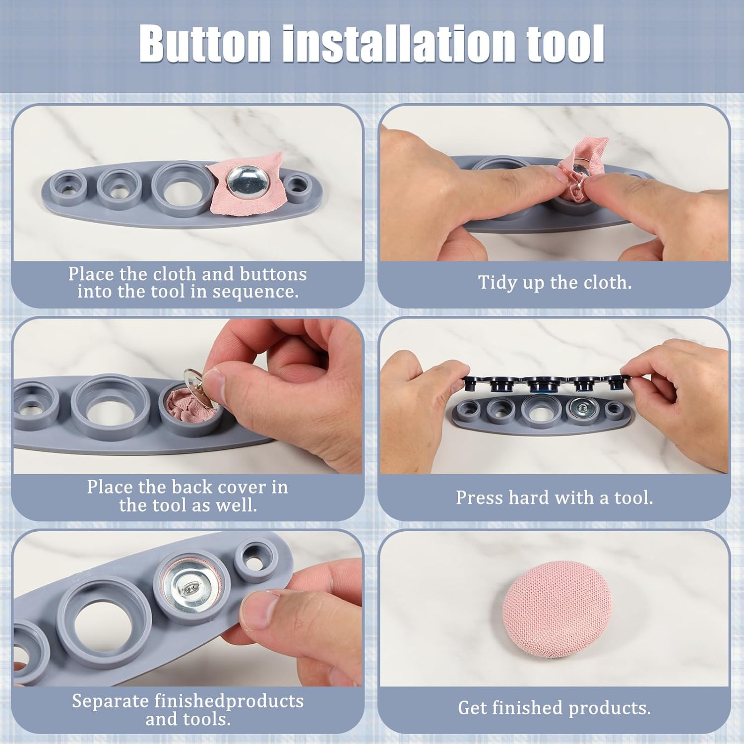 Cover button kit gallery image 4