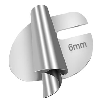 6mm Narrow Rolled Hemmer Foot | Industrial Sewing Machine Steel Foot β Outflint